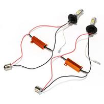 Automobilio posūkio signalo lemputė DC 12V 1156 42 LED LED automobilio DRL dienos žibintai 2 in 1 2 vnt / rinkinys automatinių lempų