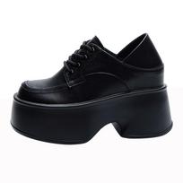Moteriški batai Platforma Pavasario Anglijos Stilius Moteriški Loafers Retro suvarstomi madingi mergaičių batai 33