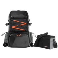 K&F CONCEPT Daugiafunkcinė fotoaparato kuprinė SLR/DSLR fotoaparato krepšys 32L Didelės talpos Vandeniui atspari juoda