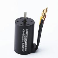 Vandeniui atsparus 3660 3800KV variklis be šepetėlių 1/8 1/10 nuotolinio valdymo automobiliniam sunkvežimiui 3800KV juoda