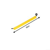 Virvės Apsauga Virvių Apsauga Safty 1vnt Anti-nusidėvėjimo Laipiojimo lauke PVC Clip tinklelis 50cm geltona