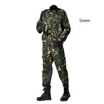 Karinė uniforma taktinė apranga Vyrų specialiųjų pajėgų Airsoft kareivis treniruotės Koviniai drabužiai Striukės komplektas Kamufliažas 190(Weight 95kg)