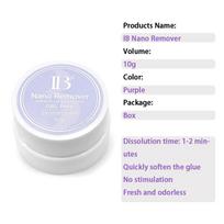 Nano Cream Remover blakstienų priauginimo reikmenys, nedirgina 10 g klijai Fase blakstienų greito valymo profesionalūs makiažo įrankiai