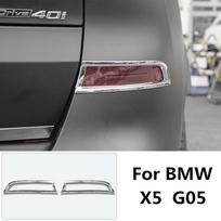 Automobilio stiliaus bagažinės dangčio apdailos juostelė iš nerūdijančio plieno, modifikuota BMW X5 G05 kėbulo bagažinės ryškios juostos dekoravimui C