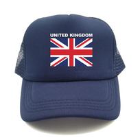 United Kingdom Trucker Cap Summer Unisex Cool Country Flag Hat Baseball Caps Unisex Outdoor Mesh Net Caps