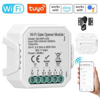 Tuya WiFi garažo durų atidarymo valdiklis Mobilusis telefonas nuotoliniu būdu APP valdymas, suderinamas su Alexa įvairiaspalvis