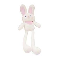 Puikūs triušio pliušiniai žaislai pliušiniai PP medvilniniai papuošimai rožinė
