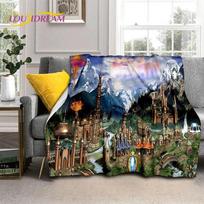 Heroes of Might and Magic Classics Game Blanket,Soft Throw Blanket for Home Bedroom Bed Sofa Picnic Travel Office Cover Blanket 125x150cm 50x60inch