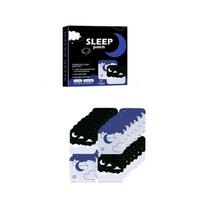 Patobulinti gilaus miego pleistrai suaugusiems, minkšti kvėpuojantys moterims ir vyrams, mažinantys nemigą, dirglumą, nerimą, gerinti miegą 1 box of 28 tablets juoda