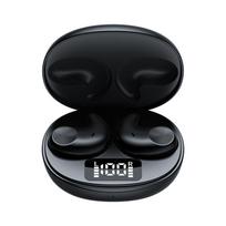 Itin plonos mini nematomos „Sleep“ belaidės „Bluetooth“ ausinės juoda