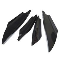 F22 priekinis buferis Canard difuzoriaus skirstytuvo pelekai Valence spoilerio kėbulo komplektas Universalus BMW F10 F30 F31 F32 F33 automobilių priedams juoda