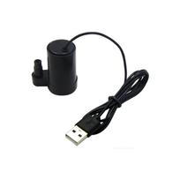 USB panardinamasis siurblys DC žemos įtampos Itin tylus Micro Mini mažas vandens siurblys 5V Vertical juoda