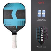 HOOWAN GRAPHORN Pickleball Paddle Carbon CFS Polymer Honeycomb Core 13MM Pickleball Racket with Cover 1 Paddle