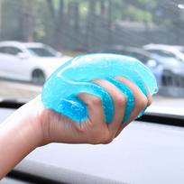 Automobilių valymo gelis, skirtas valyti mašinai Auto Vent Magic Dust Remover Klijai Kompiuterio klaviatūra Purvo valiklis automobilio plovimo salonui mėlyna