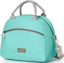 Lunch Bag Women Insulated Messenger Bag Men Waterproof Lunch Cooler Bag Insulated Lunch Box Portable Handbag Picnic Bento Bag žalia