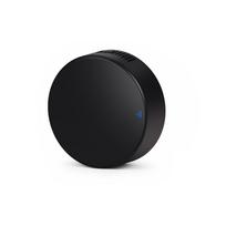 WiFi Smart IR nuotolinio valdymo pultas Universalus mini IR nuotolinio valdymo pultas su temperatūros ir drėgmės jutikliu juoda