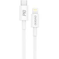 Dudao USB Type C į Lightning laidas 18W 1m baltas