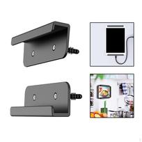 Tablet Wall Mount E Books Stovas Lengvas daugiafunkcis stabilus laikiklis Žaidimų konsolėms juoda