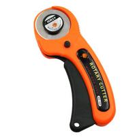 45 mm rotacinių pjaustytuvų rinkinys Audinio apvalus dygsniuotas odos pjaustytuvas Leathercraft siuvimo įrankis Blade 1pc oranžinė