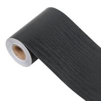 1 rulonas 10 CMx10 M medienos grūdelių apvado lipdukas vandeniui atsparus PVC lipnus nulupamas ir prilimpamas veidrodinis rėmas virtuvės vonios kambario sienų apvado dekoravimo tapetai balta