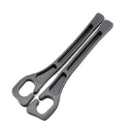 SEAMETAL 2Vnt. automobilio sėdynės tarpų užpildas, nesandari sėdynės užpildymo juostelė Universali šoninės siūlės kaiščio juostelė 2pcs juoda