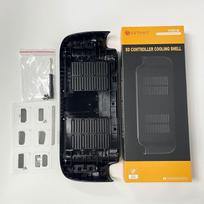 Aušinamasis užpakalinis korpuso dėklas garų dekui, apsauginis gaubtas su laikikliu, atsparus smūgiams žaidimų konsolės priedais 30*12*3.3cm juoda