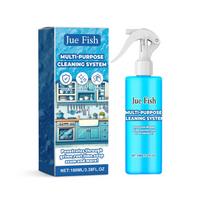 JUE FISH valymo reikmenys Virtuvės riebalų valiklis Universalus putų valiklis Universalus virtuvės valymo burbulas 100ml