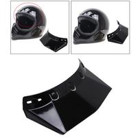 5 spaudukų šalmo skydelis nuo saulės, snapelis motociklo šalmui, snapelis vintažiniam motociklo šalmui, 5 spaudukų veido skydas, motociklo šalmo skydas juoda