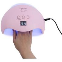 Sun X9 48W UV LED lempa gelinis nagų lakas kietėjantis nagų džiovintuvas manikiūro įrankis 100-240V UV lempos rožinė