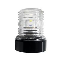 LED jūrinė navigacinė lemputė 12V 24V valtis, 360 laipsnių visapusė šviesa jūrų valties vienkartinė lemputė, puikiai tinka juoda/balta