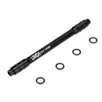 Lixada 12 mm–9 mm QR adapteris MTB dviračio ašies stebulė, greito atjungimo 135 mm dviračio priekinio rato stebulė juoda