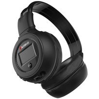 VAORLO Bluetooth belaidės ausinės LCD ekranas HiFi HD muzika su mikro palaikymu TF/SD grojimas visiems išmaniesiems telefonams juoda