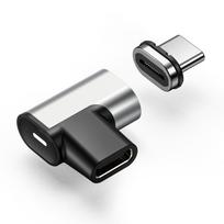 FONKEN 24 kontaktų šoninio siurbimo C tipo adapteris PD 100w greito įkrovimo MacBook konverteris USB 3.1 magnetinis adapteris Type-c Magnetic Adapter