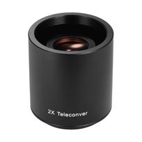 Andoer 2X telekonverterinis objektyvas rankinio fokusavimo konverteris, skirtas 650–1300 mm 500 mm 420–800 mm kamerai juoda