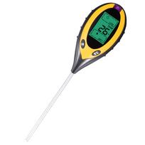 4 viename dirvožemio testo PH drėgmės matuoklis šviesos temperatūros testeris sodo augalų gėlių dirvožemio stebėjimo įrankis