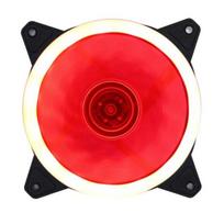 Madingi Kompiuterio priedų Dėklas Ventiliatoriaus srautas RGB šviestuvai Kompiuterio nutildymas Oras 12cm Didelis aušinimo ventiliatorius namams raudona