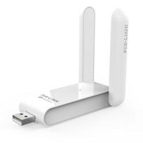 VAORLO 600Mbps USB WiFi adapteris WiFi kartotuvas Maršrutizatorius Wifi raktas imtuvas UAC03 2.4/5.38G dviejų juostų belaidžio tinklo plokštė nešiojamam kompiuteriui balta
