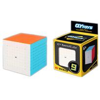 „Qiyi 9x9 Magic Cube“ be lipdukų 9 sluoksnių profesionali dėlionė „Mofangge“ 9 x 9 x 9 vaikams „Cubo Magico“ vaikams skirta dovanoti žaislas vaikams