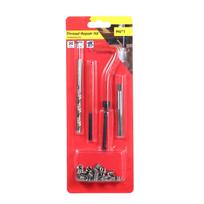 15 vnt metrinių sriegių remonto įdėklų rinkinys M5 M6 M8 M10 M12 M14 Helicoil Car Pro ritės įrankis M12 * 1,75 M6 -1 sidabras