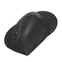2,4 G belaidė optinė pelė Vertikali pelė su 6 klavišais Ergonomiškos biuro pelės su 3 pavarų reguliuojamu DPI juoda