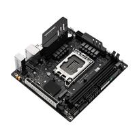 MAXSUN Challenger H610 ITX kompiuterio mini pagrindinė plokštė palaiko Intel 12th DDR4 M.2 juoda