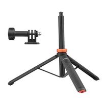 UURIG TP03 sportinės kameros asmenukių lazda trikojo stovas Maks. Ilgis 122 cm su 1/4 colio varžtu juoda