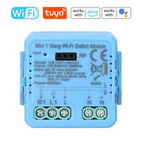 „Tuya ZigBee“ mygtuko įprasto jungiklio modulis, namų elektros prietaisas, 1 grupės jungiklio valdymo modulis QS-Zigbee-SEC01 įvairiaspalvis