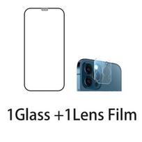 6in1 grūdintas stiklas, skirtas iPhone 13 Pro Max ekrano apsaugai iPhone 11 12 Pro Max 7 8 Plus X Xr Xs 13 mini fotoaparato objektyvo stiklo plėvelė For iP 13