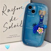 Korėjietiškas mielas 3d tulpių gėlių pakabukas Muilinis telefono dėklas, skirtas iPhone 14 13 12 11 Pro Max X Xr 7 8 Plus smūgiams atsparus minkštas dangtelis Funda For iPhone 14