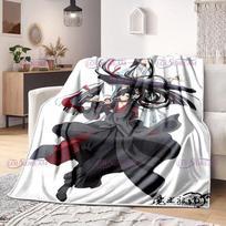 Komiksai Animaciniai filmai Mo Dao Zu Shi Wei Wuxian Flanelinė antklodė sofa mergaitei šilti namai Lan Wangji antklodė Dovana Tinkinti moters patalynę 75x90cm