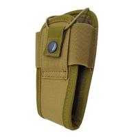 600D Tactical Walkie Talkie Pouch Juodas Oxford Molle radijo maišelis Nešiojamas lauko medžioklės sportinio telefono laikiklis Interphone Dėklas