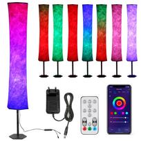 AC85-265V 11W šešiakampis RGB toršerų šviestuvas, palaikomas belaidžiu būdu prijungtas / telefonas