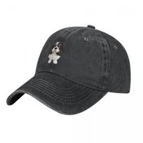 Cavalier King Charles Spaniel Tri Cap Cowboy Hat hip hop Paplūdimio krepšys Vyriška žieminė kepurė Moteriška