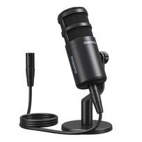 Dinaminis XLR kompiuterio mikrofonas All Metall Gaming Broadcast Įrašymas Srautas veikia garso sąsajos garso plokštės maišytuvui PD100